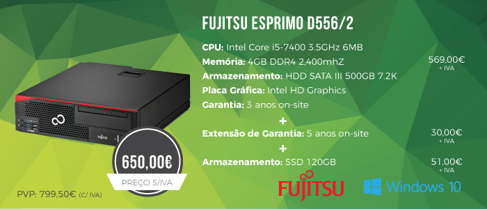 Desktop Fujitsu ESPRIMO D556/2