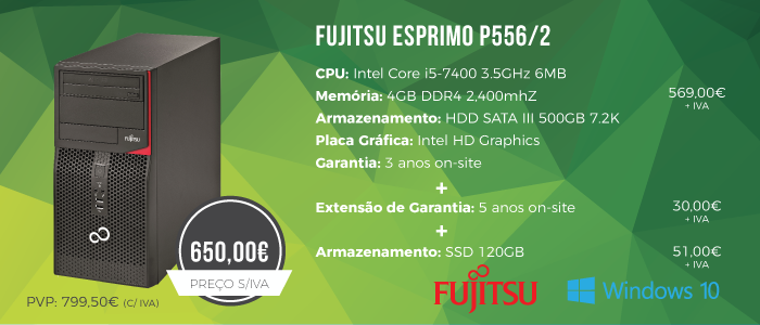 Desktop Fujitsu ESPRIMO P556/2