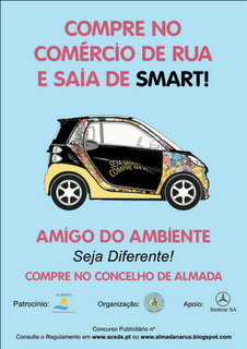 Compre no comrcio de rua em Almada e saia de Smart!